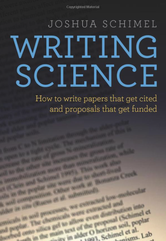 Joshua Schimel, Writing Science